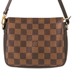 Louis Vuitton Trousse Makeup Damier Pochette Pouch Ebene Brown — view 3