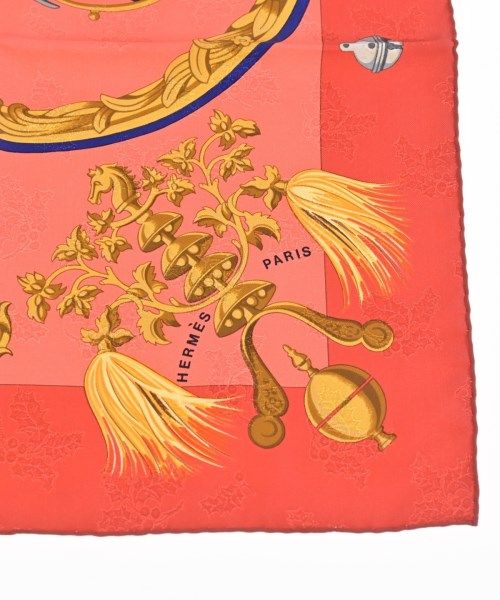 Hermes Bandana Scarf Pink — view 5