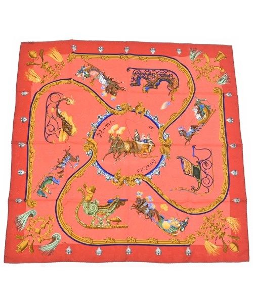 Hermes Bandana Scarf Pink