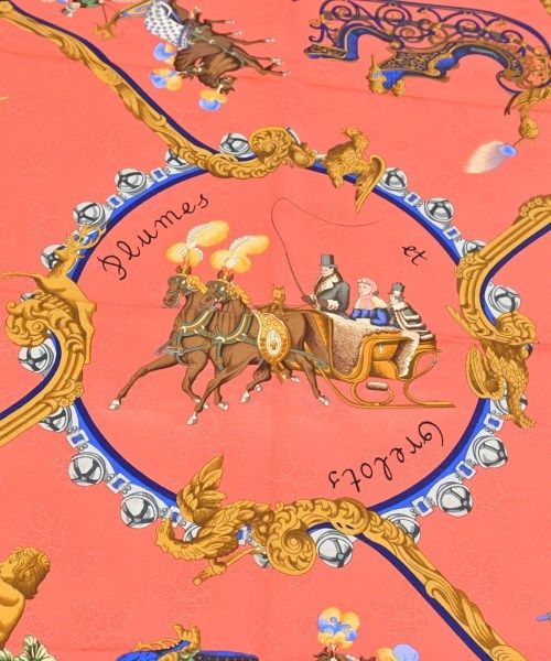Hermes Bandana Scarf Pink — view 2