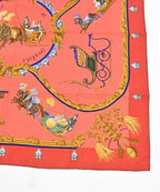 Hermes Bandana Scarf Pink — view 3