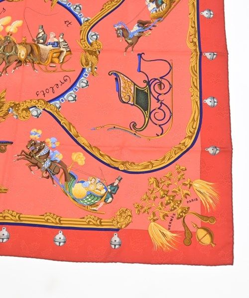 Hermes Bandana Scarf Pink — view 3