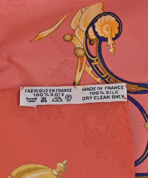 Hermes Bandana Scarf Pink — view 7