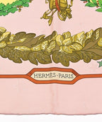 Hermes Bandana Scarf Pink — view 3