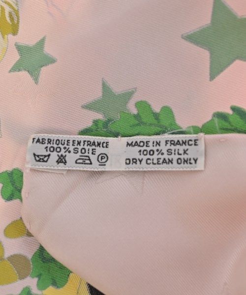 Hermes Bandana Scarf Pink — view 5
