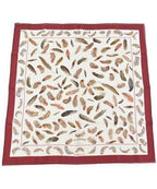 Hermes Bandana Scarf White