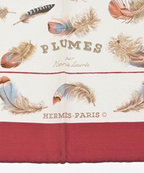 Hermes Bandana Scarf White — view 5
