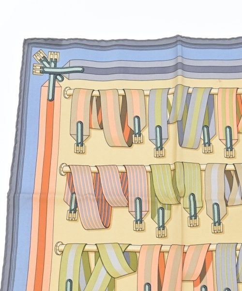 Hermes Bandana Scarf Blue — view 2