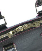 Louis Vuitton Epi Alma BB Handbag Black — view 7