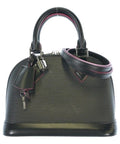 Louis Vuitton Epi Alma BB Handbag Black