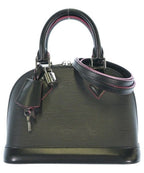 Louis Vuitton Epi Alma BB Handbag Black