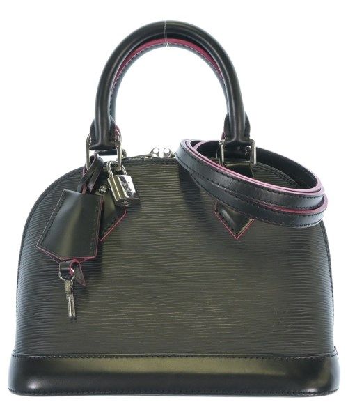 Louis Vuitton Epi Alma BB Handbag Black