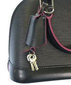 Louis Vuitton Epi Alma BB Handbag Black — view 8