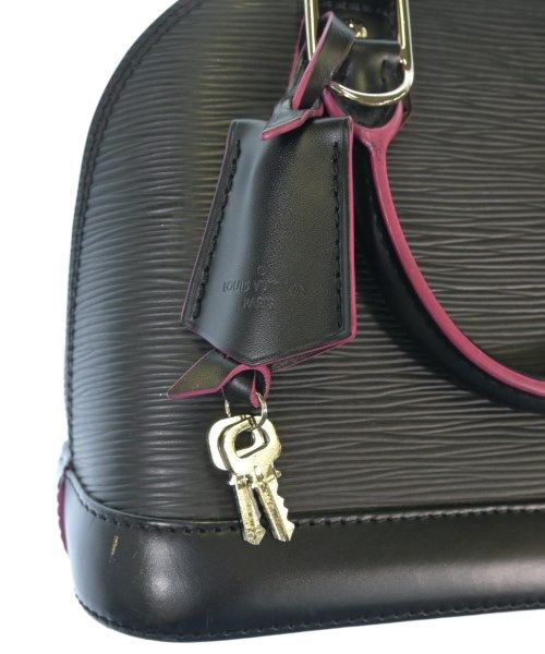 Louis Vuitton Epi Alma BB Handbag Black — view 8