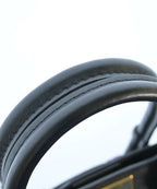 Louis Vuitton Monogram On My Side PM Handbag Black — view 8