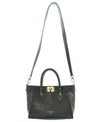 Louis Vuitton Monogram On My Side PM Handbag Black — view 3