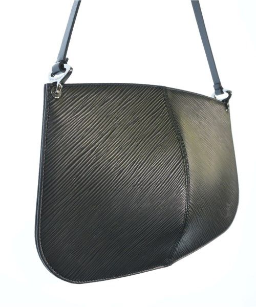 Louis Vuitton Epi Pochette Demilune Handbag Black — view 8