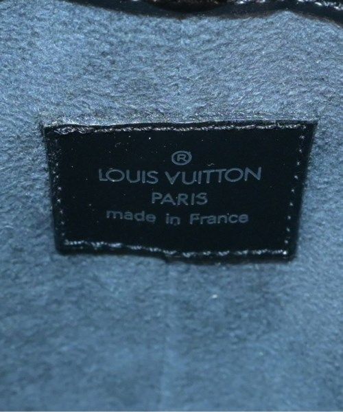 Louis Vuitton Epi Pochette Demilune Handbag Black — view 4