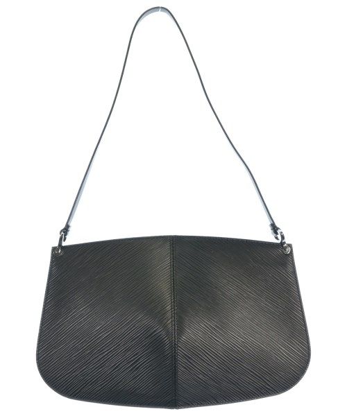 Louis Vuitton Epi Pochette Demilune Handbag Black — view 2