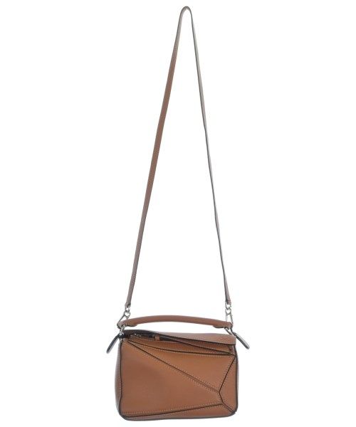 Loewe Anagram Puzzle Bag Mini Brown — view 3