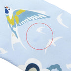 Hermes Scarf Twilly Silk Blue Ciel Marine Green Rewilding — view 3
