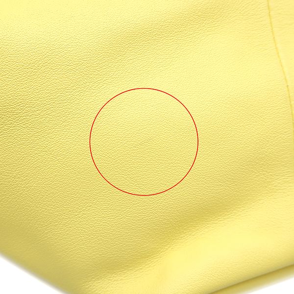 Bottega Veneta Double Knot Leather Yellow Silver Mini Bag — view 6