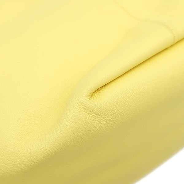 Bottega Veneta Double Knot Leather Yellow Silver Mini Bag — view 4