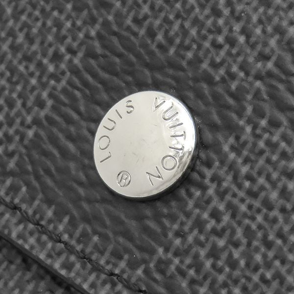 Louis Vuitton Wallet Portefeuille Accordion Damier Graphite Canvas Silver Chain — view 7