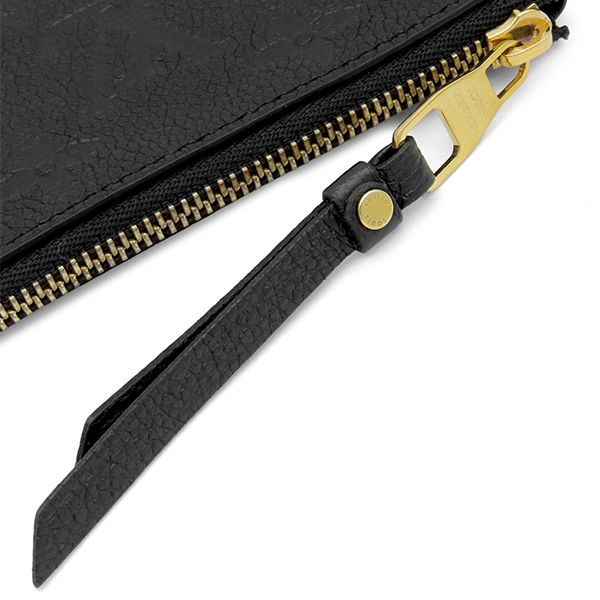 Louis Vuitton Coin Purse Key Case Pochette Cles Monogram Empreinte Black Gold — view 6
