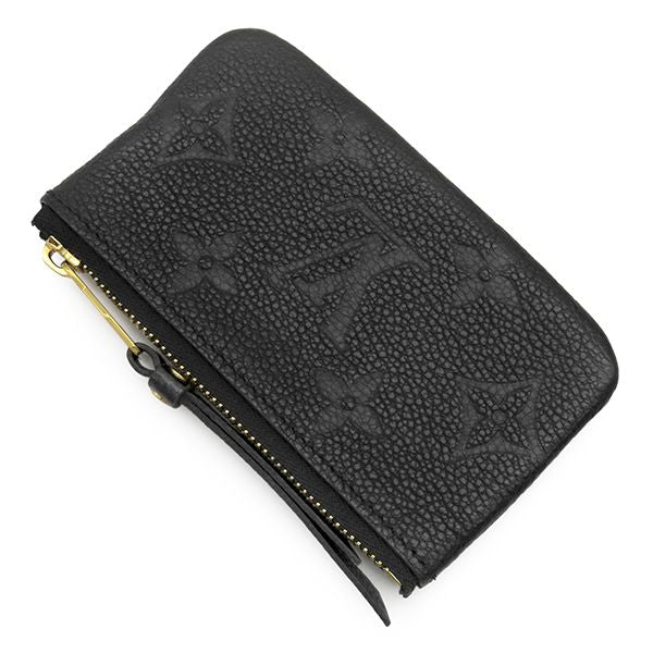 Louis Vuitton Coin Purse Key Case Pochette Cles Monogram Empreinte Black Gold — view 2