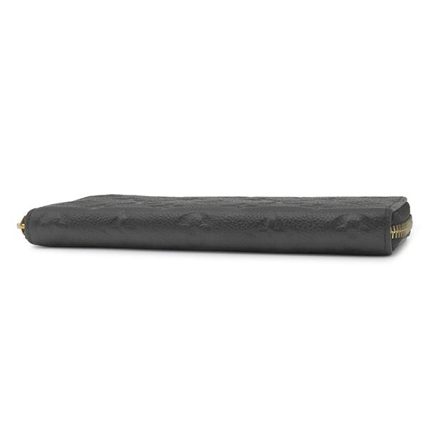 Louis Vuitton Wallet Portefeuille Clemence Monogram Empreinte Noir Gold Black — view 3