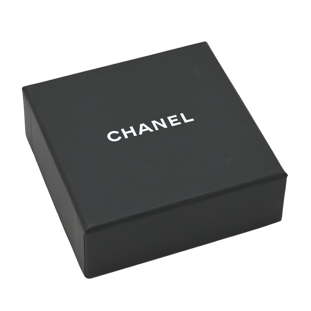 Chanel 09A Earrings CC Logo Color Stone Chain Pink Gold CC Mark Drop Swing — view 8