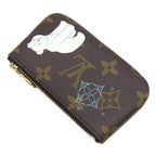 Louis Vuitton Coin Purse Pochette Cles Monogram Canvas Azur Frost Key — view 2