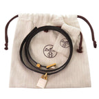 Hermes Lucky Belt Porosus Black — view 2