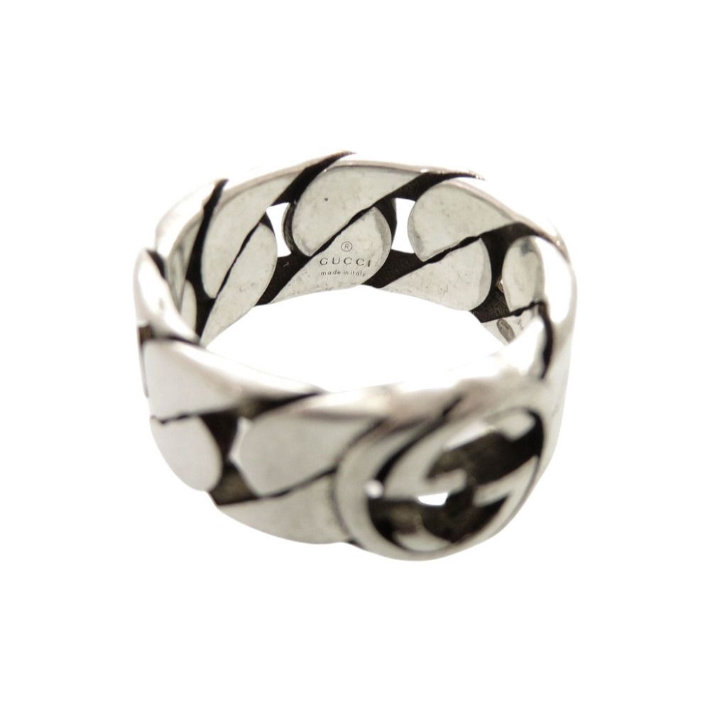 Gucci Interlocking G 925 Sterling Silver Ring — view 5