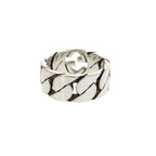Gucci Interlocking G 925 Sterling Silver Ring — view 3