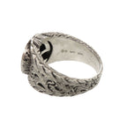 Gucci Interlocking G Arabesque 925 Sterling Silver Ring — view 6