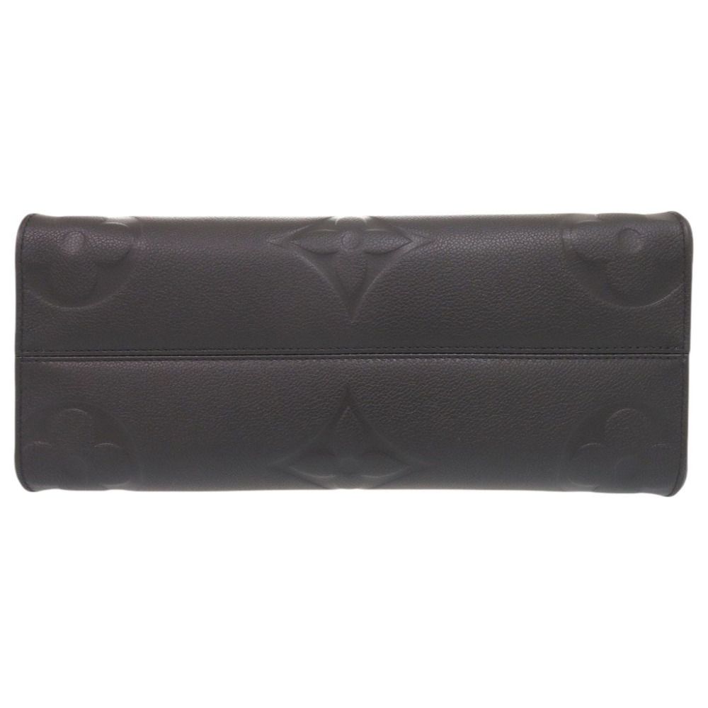 Louis Vuitton on the Go MM Monogram Empreinte Noir 2-Way Tote Black — view 5