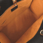 Louis Vuitton on the Go MM Monogram Empreinte Noir 2-Way Tote Black — view 8