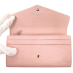 Louis Vuitton Portefeuille Sarah Epi Rose Ballerine Wallet — view 4