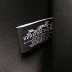 Hermes Neobain GM Polyamide Navy Pouch — view 8