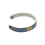 Gucci Adidas Collaboration Bangle 925 Sterling Silver Blue Bracelet — view 3