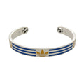 Gucci Adidas Collaboration Bangle 925 Sterling Silver Blue Bracelet