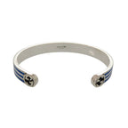 Gucci Adidas Collaboration Bangle 925 Sterling Silver Blue Bracelet — view 2