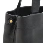 Prada Perforated Logo Tote Leather Nero Black — view 6