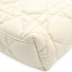 Dior Travel Cannage Nomad Pouch Shoulder Bag Leather White — view 3