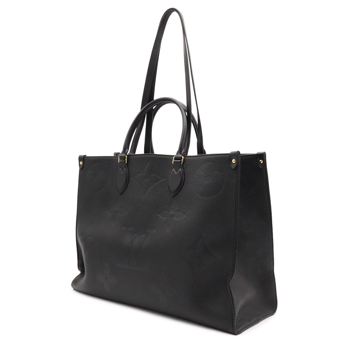 Louis Vuitton Monogram Empreinte on the Go GM Tote Large Shoulder Bag 2-Way — view 2