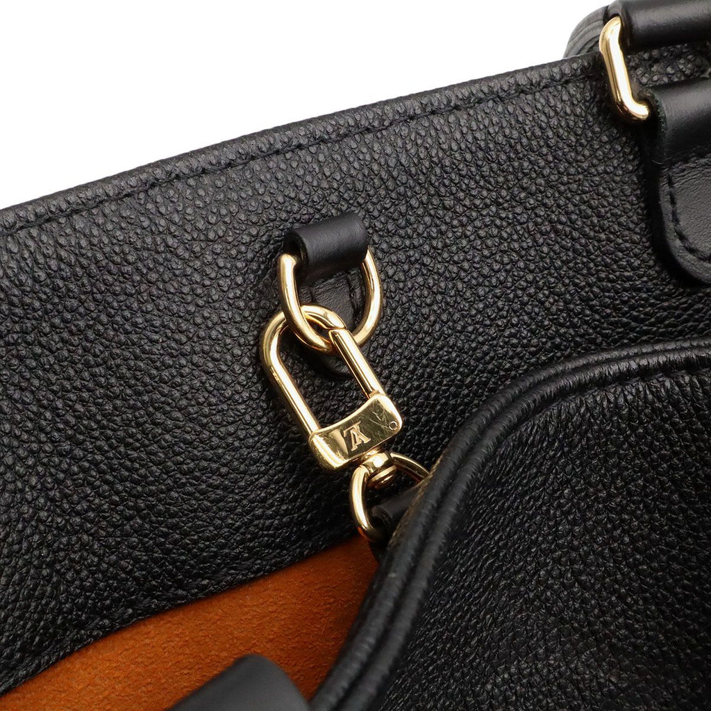 Louis Vuitton Monogram Empreinte on the Go GM Tote Large Shoulder Bag 2-Way — view 6