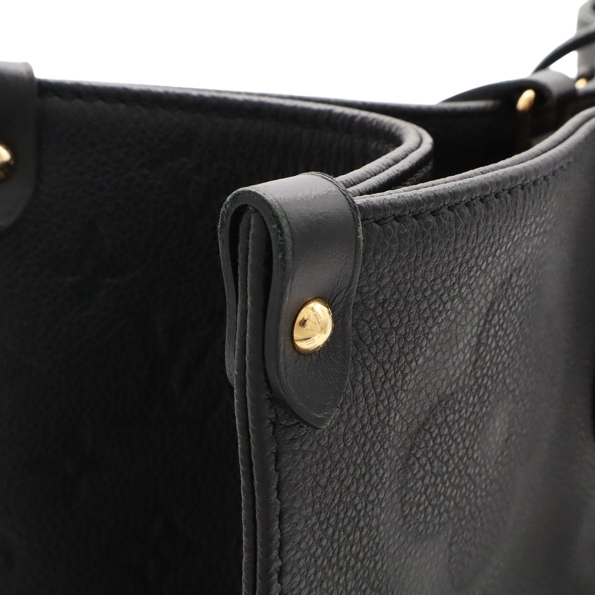 Louis Vuitton Monogram Empreinte on the Go GM Tote Large Shoulder Bag 2-Way — view 7