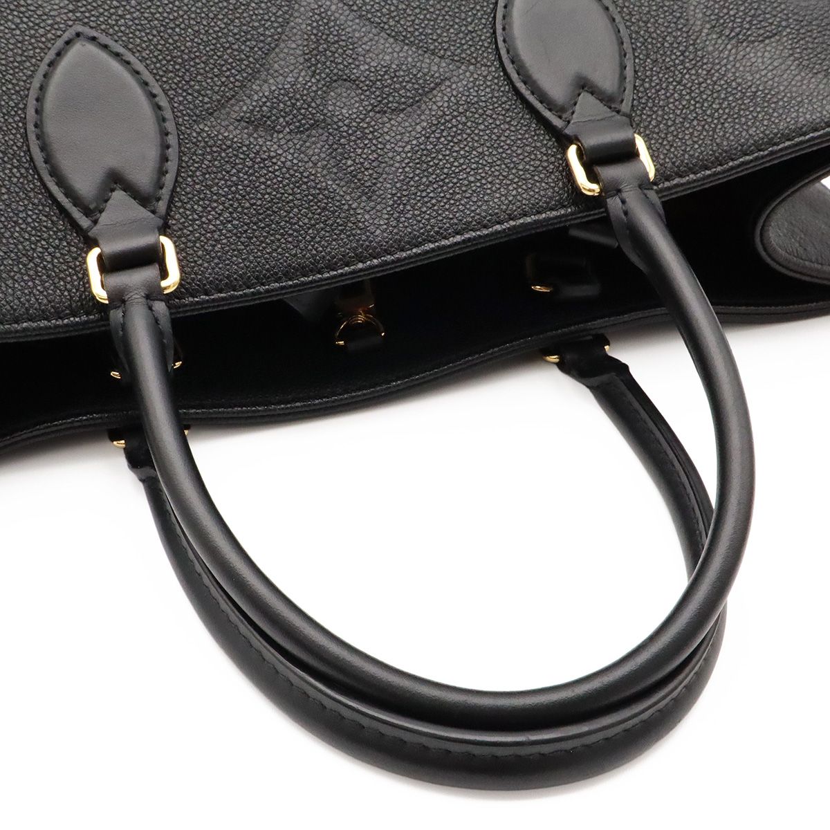 Louis Vuitton Monogram Empreinte on the Go GM Tote Large Shoulder Bag 2-Way — view 4